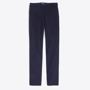 J. Crew Factory Women's Stretch Black Lexie Pants 00 Regular